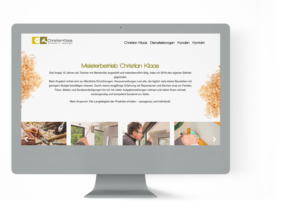 Webseite Christian Klaas